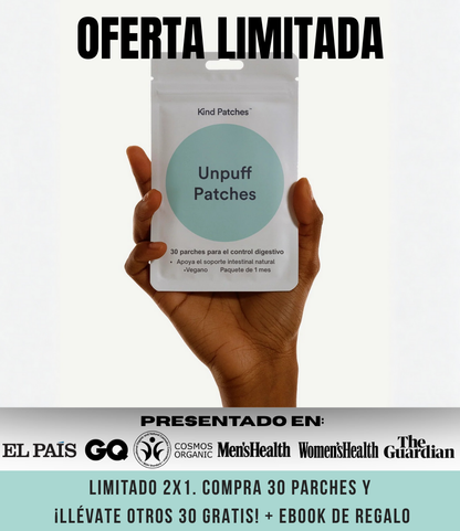 Velora Unpuff Patches® : Parches para el Soporte Digestivo e Hinchazón