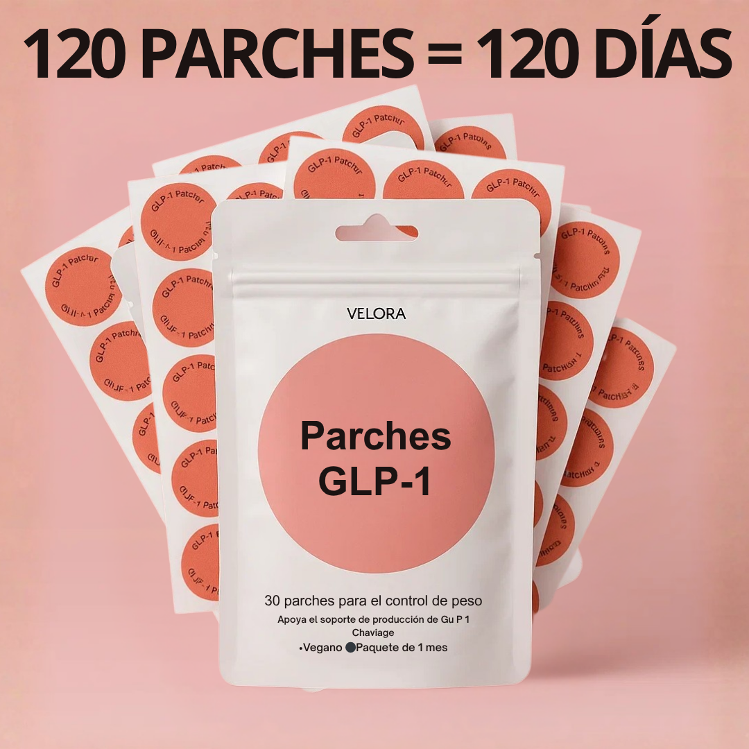 Velora® Parches GLP-1 / OFERTA 2x1 / 30+30 DIAS